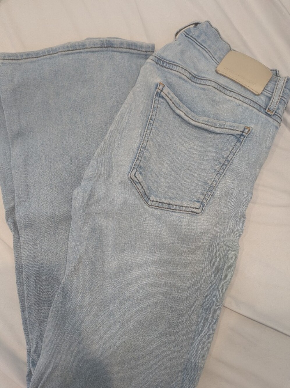 Citizens of Humanity Emanuelle Slim Bootcut Jeans Light Wash Bleach Out 27